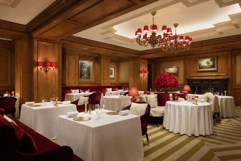 リッツカールトン大阪ディナーラベの画像