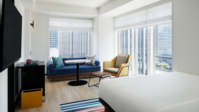 アロフト大阪堂島　客室