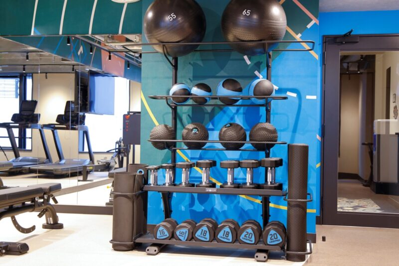 キャプションハイアット　フィットネス