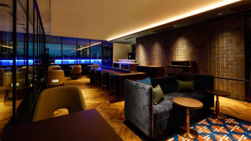 三井ガーデンホテル大阪プレミアラウンジ