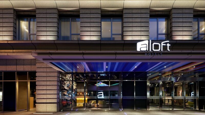 アロフト大阪堂島　外観